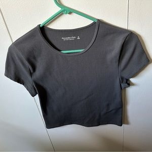 Abercrombie and Fitch ribbed crop